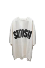 Satoshi Nakamoto Jumbo Font Oversized Tee