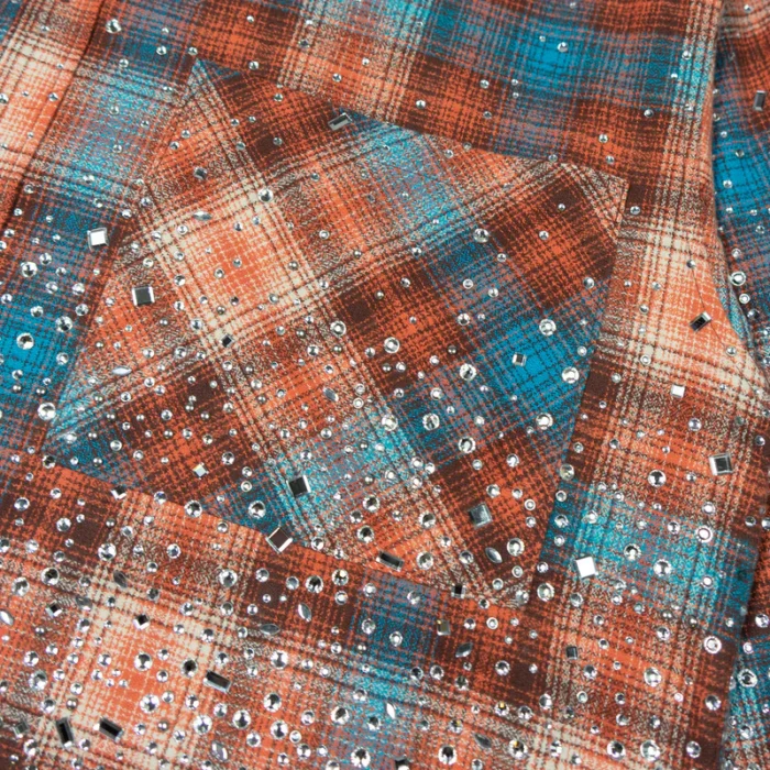 Satoshi Nakamoto Shattered Glass Flannel