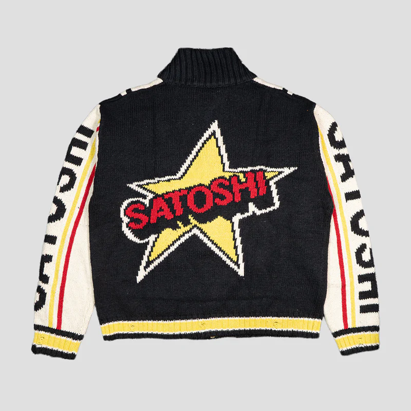 Satoshi Nakamoto “Memory” Varsity Cardigan