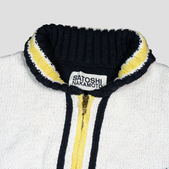 Satoshi Nakamoto “Memory” Varsity Cardigan