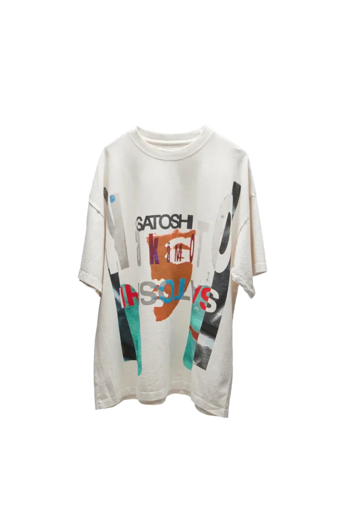 Satoshi Nakamoto Vintage Upside Tee