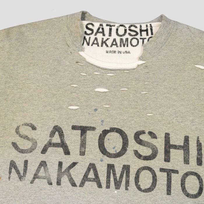 Satoshi Nakamoto Luke T-shirts Thermal