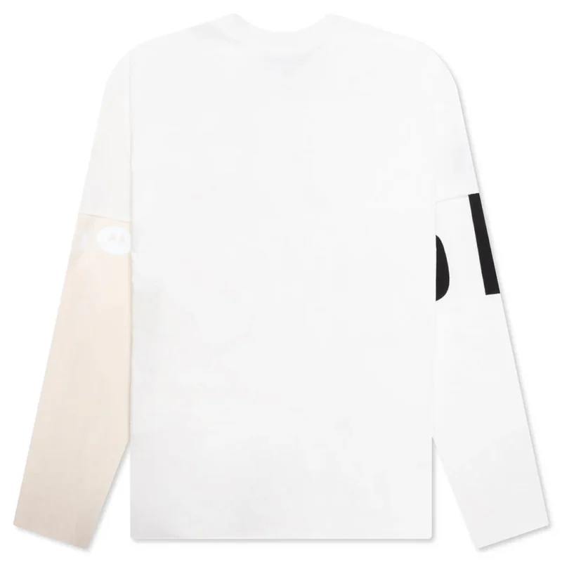 Satoshi Nakamoto Online Graphic L/S Tee Whit