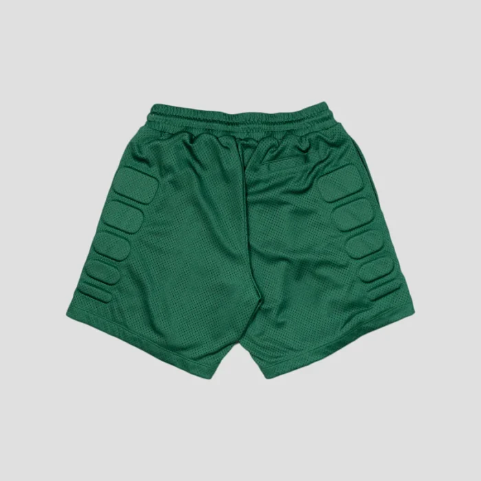 Satoshi Nakamoto Mesh Moto Shorts Green