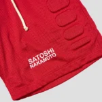 Satoshi Nakamoto Mesh Moto Shorts