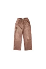 Satoshi Nakamoto Frayed Carpenter Pant Brown