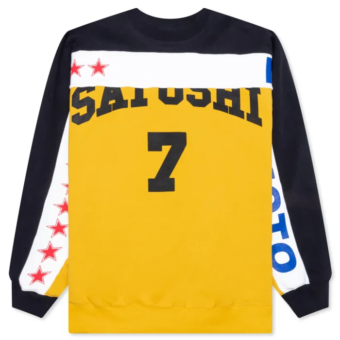 Satoshi Nakamoto Team Satoshi Crewneck Yellow/Black