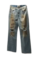 Satoshi Nakamoto Rutted Denim
