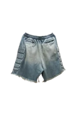 Satoshi Nakamoto Denim Moto Short