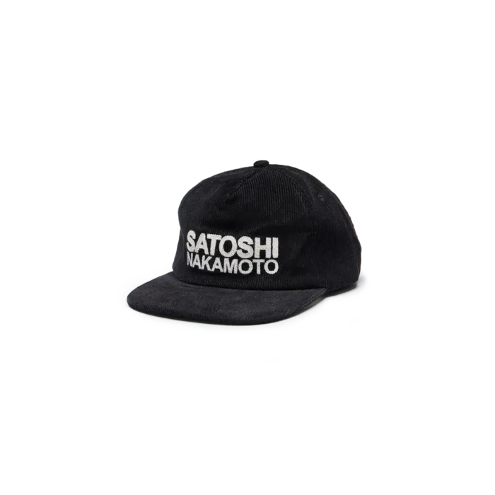 Satoshi Nakamoto Chainstitch Logo Hat