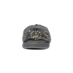 Satoshi Nakamoto Studded Wrap Around Hat