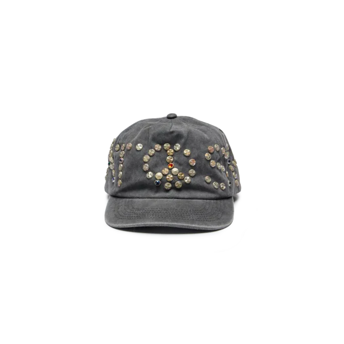 Satoshi Nakamoto Studded Wrap Around Hat