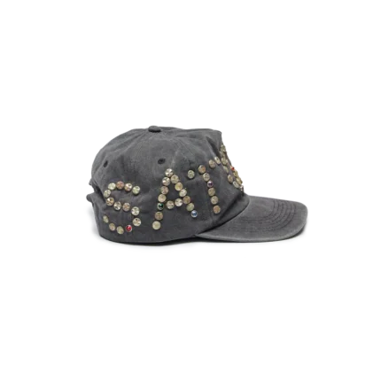 Satoshi Nakamoto Studded Wrap Around Hat