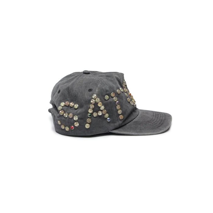 Satoshi Nakamoto Studded Wrap Around Hat