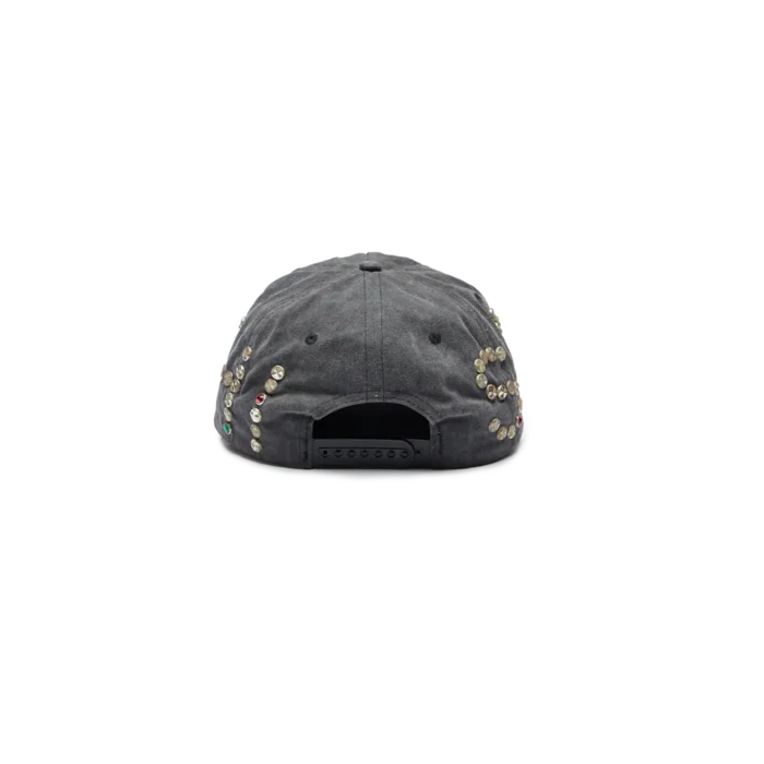 Satoshi Nakamoto Studded Wrap Around Hat