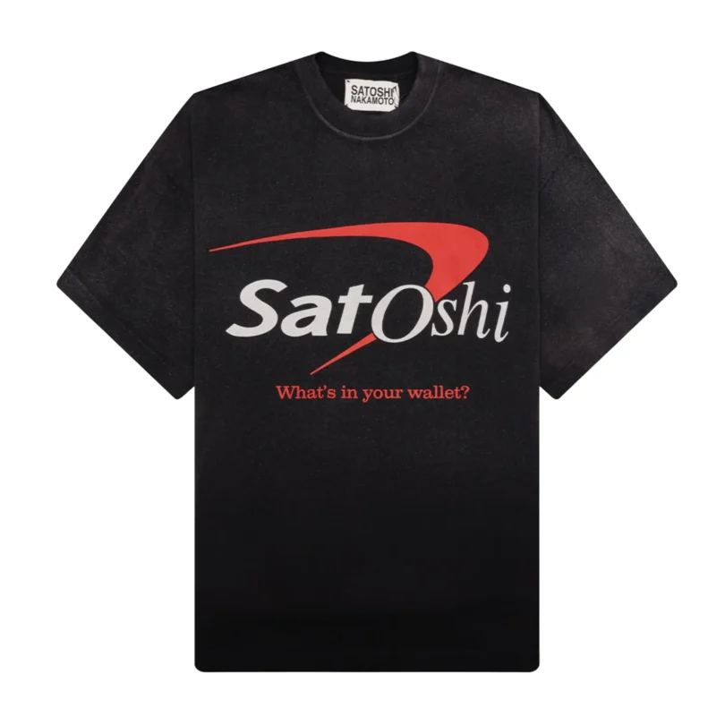 Satoshi Nakamoto ‘Bank Satoshi’ Black Tee